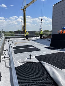 Flat roof covering in Lithuania and Europe