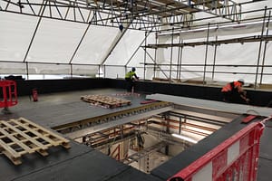 Flat roof covering in Lithuania and Europe