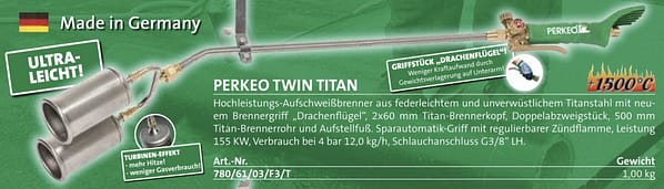 PERKEO TWIN TITAN