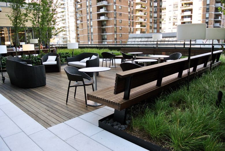 Flat roof covering in Lithuania and Europe